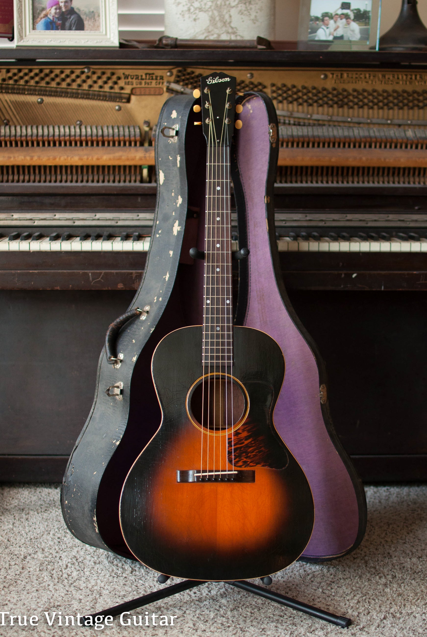 vintage 1935 Gibson L-00 acoustic guitar