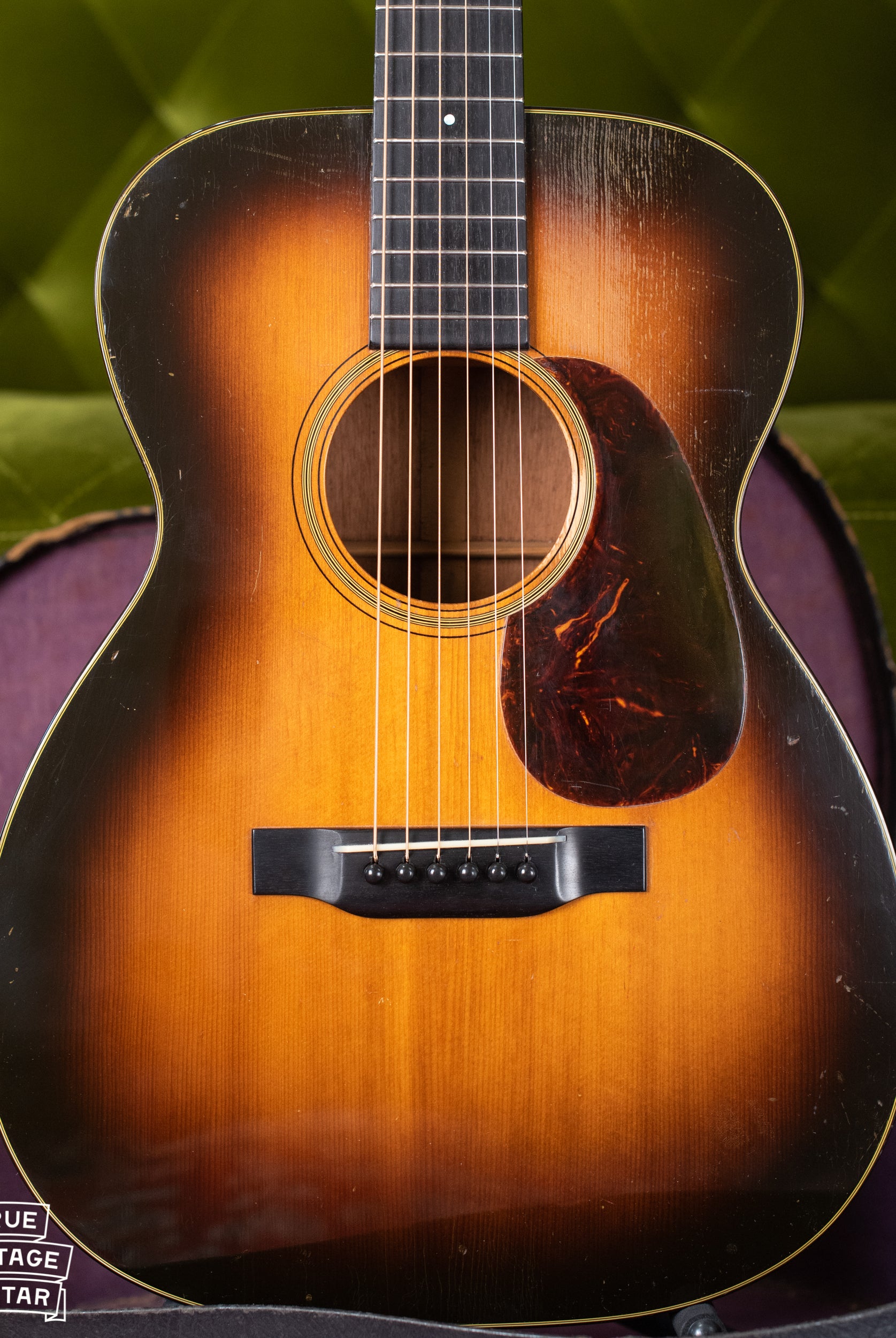 1937 Martin 00-18 Shade top Dark Top Sunburst guitar