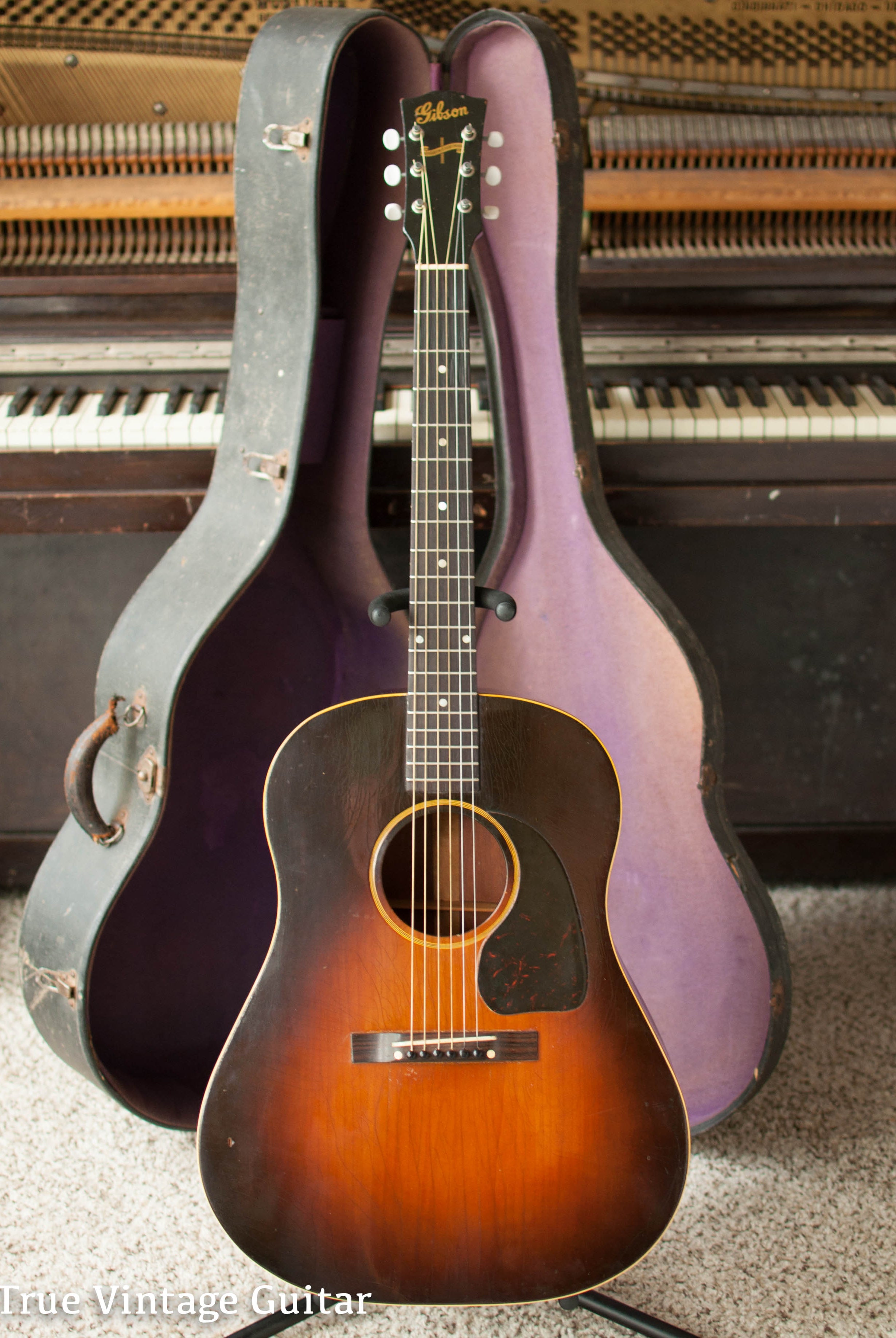 Vintage 1943 Gibson J-45 acoustic guitar