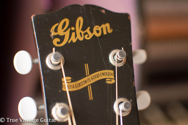 VIntage 1943 Gibson J-45 Banner Only A Gibson Is Good Enough