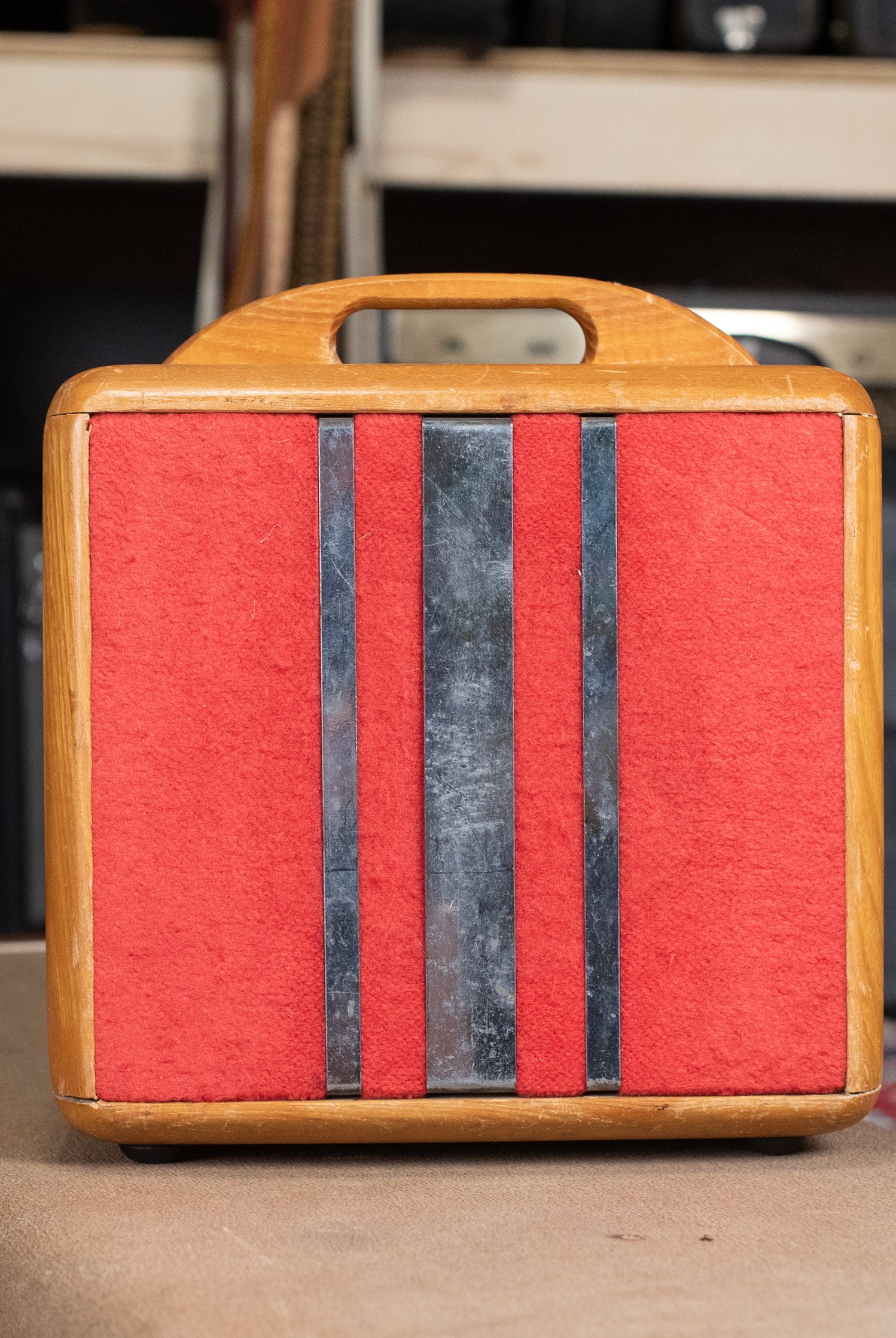 1946 Fender Princeton Woody Amp Maple Red