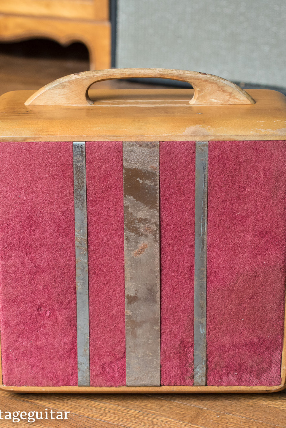 Fender amp wood cabinet vintage 1946 model 26