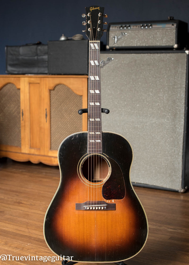 Vintage 1950 Gibson SJ acoustic guitar
