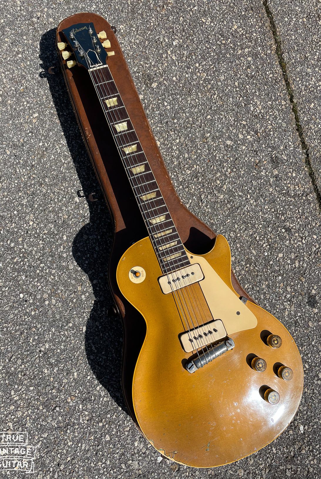 1950s Gibson Les Paul Gold Goldtop Guitar