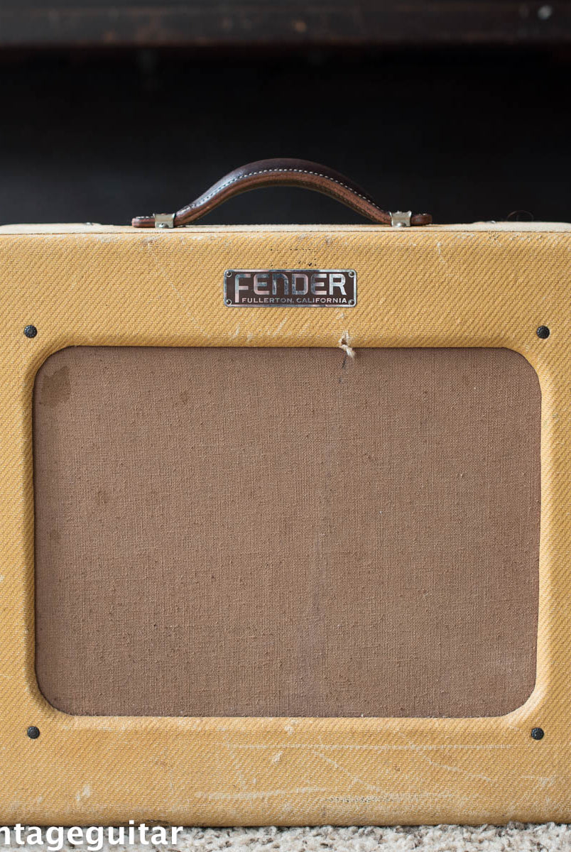 Fender Deluxe guitar amp tweed vintage 1950