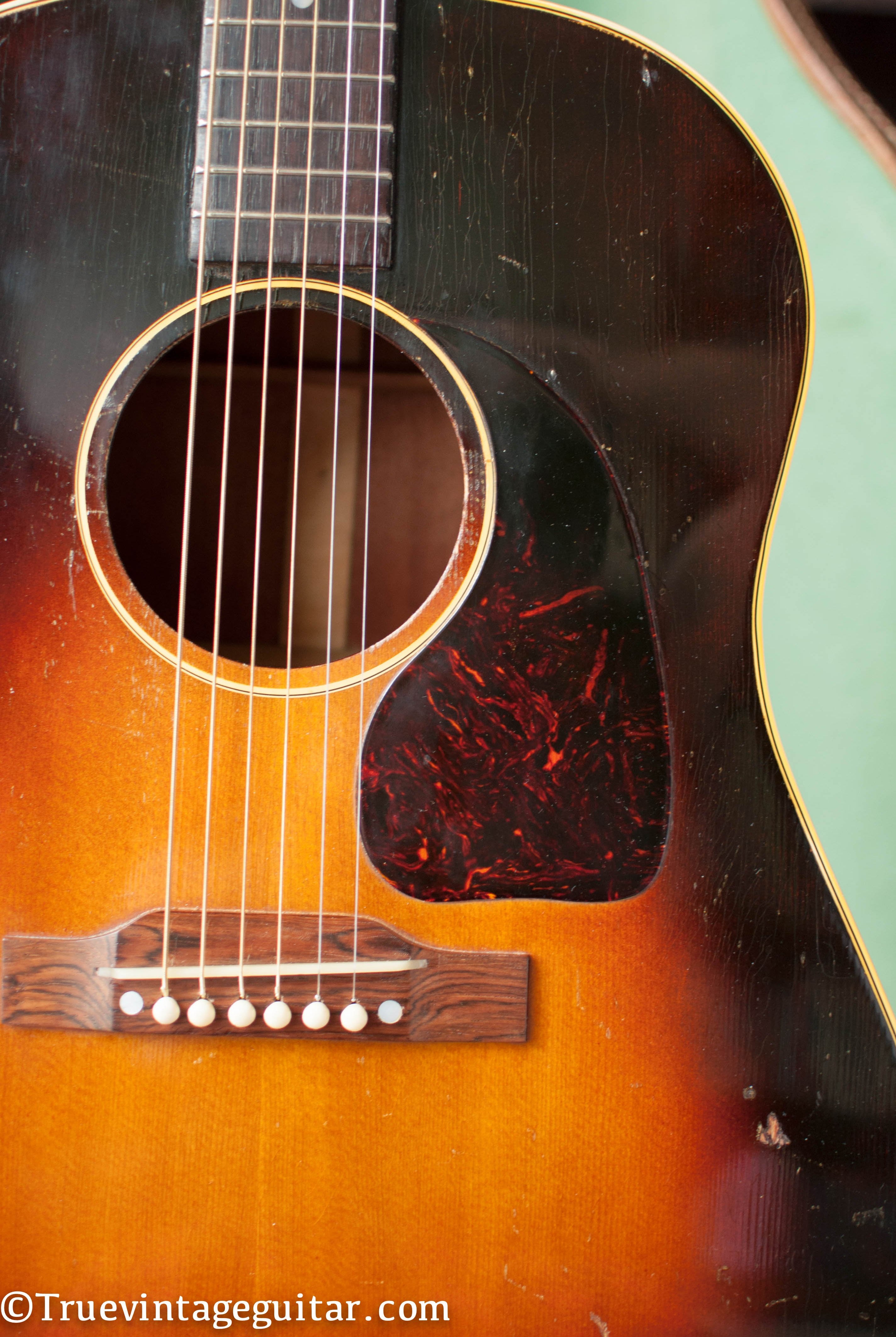 Vintage Gibson J-45 guitars