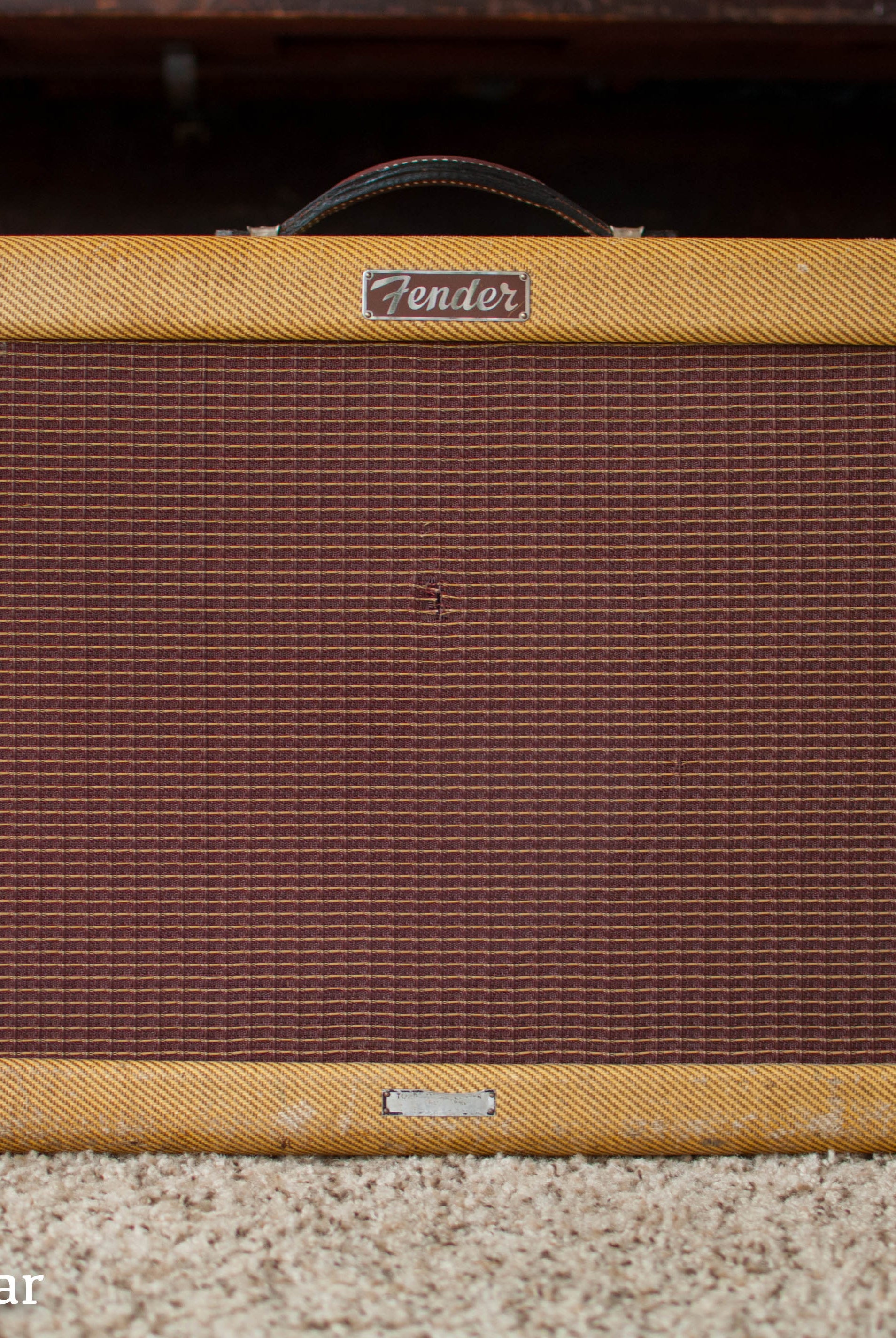 1956 Fender Deluxe Amp guitar amplifier