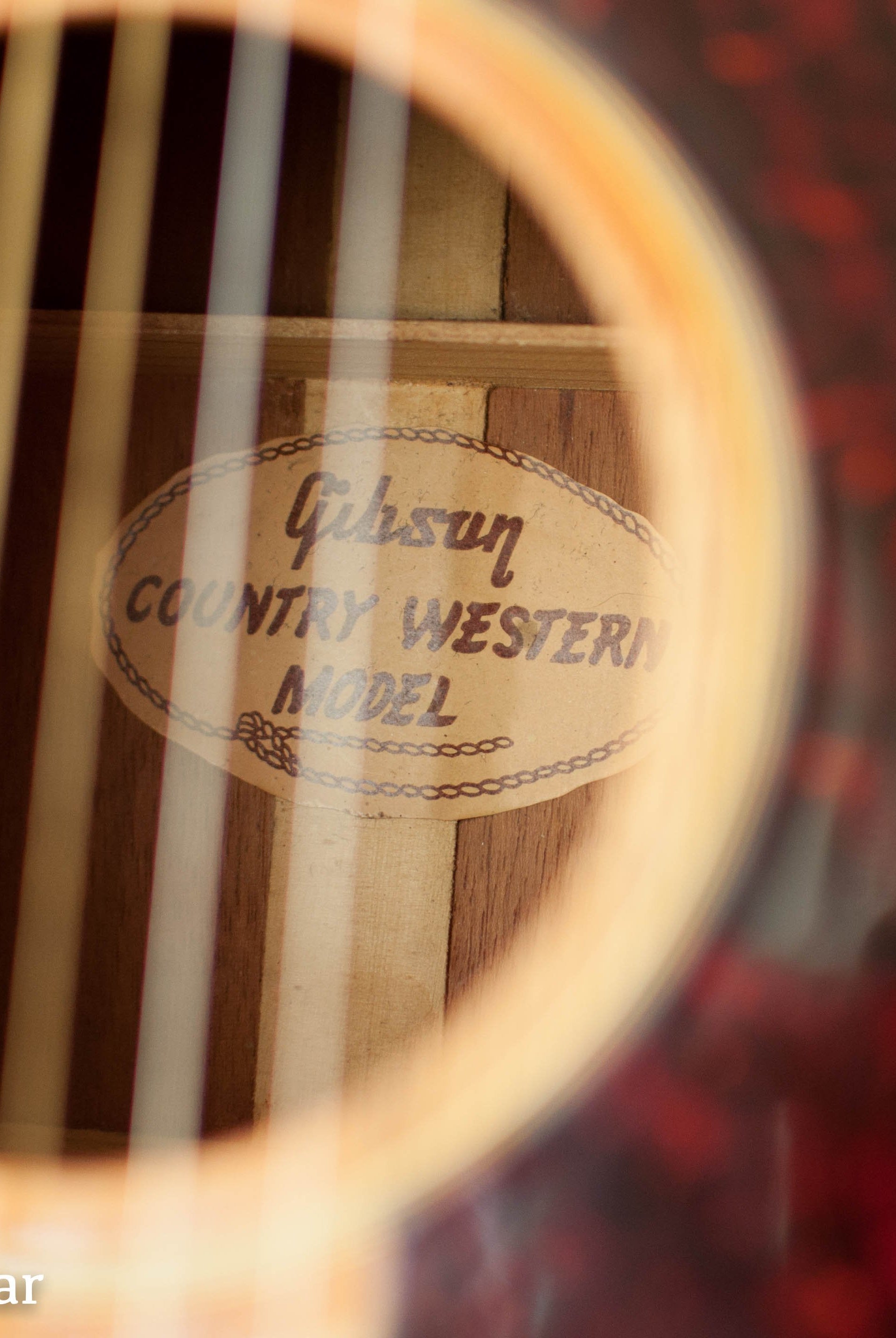 The Gibson Country Western Model