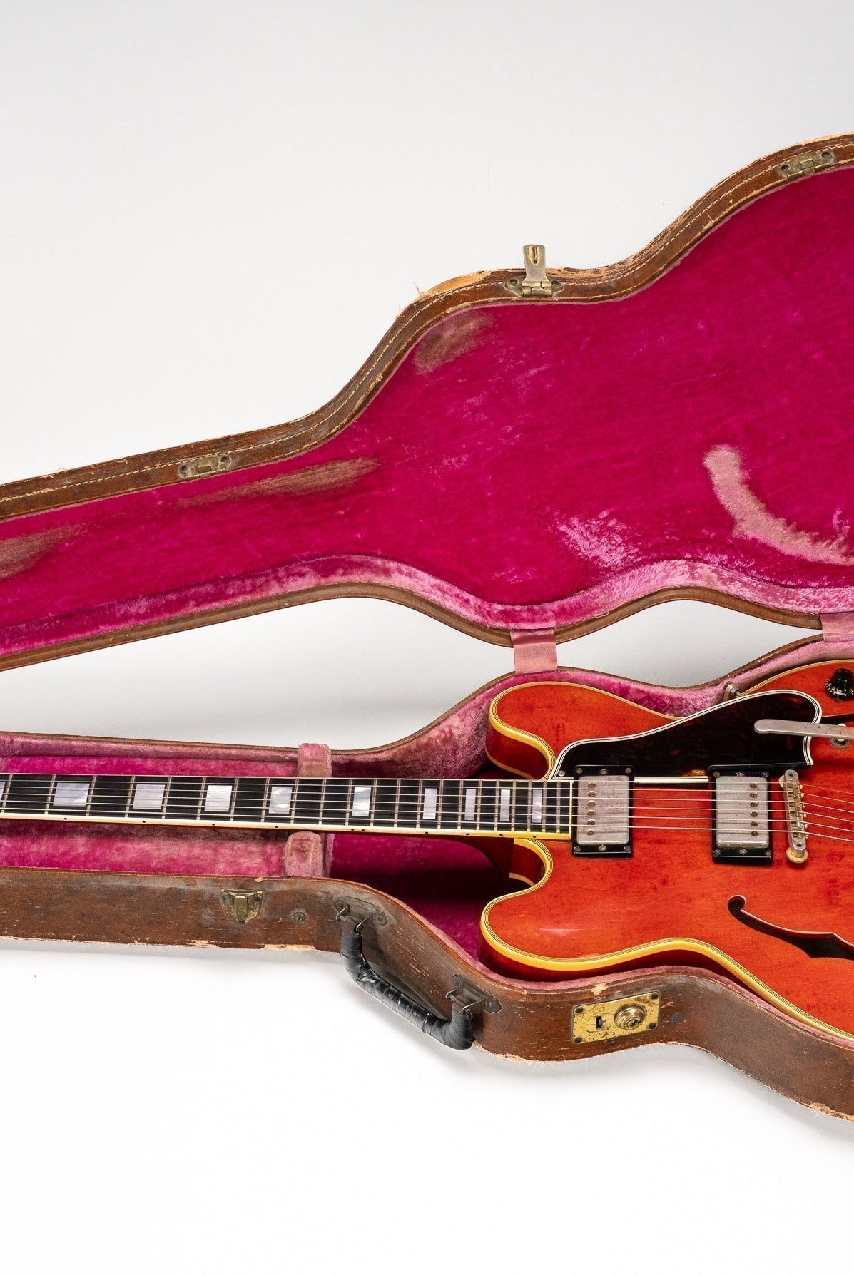 1959 Gibson ES-355 Mono Red guitar in original case