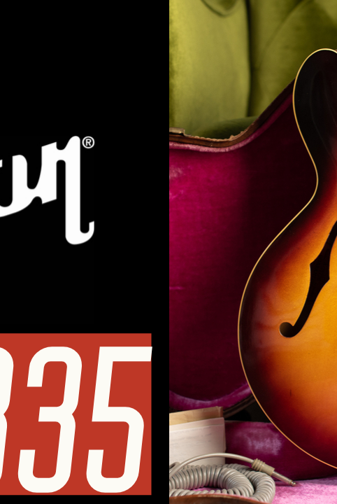 1960 Gibson ES-335 with factory installed out of phase pickups? On YouTube