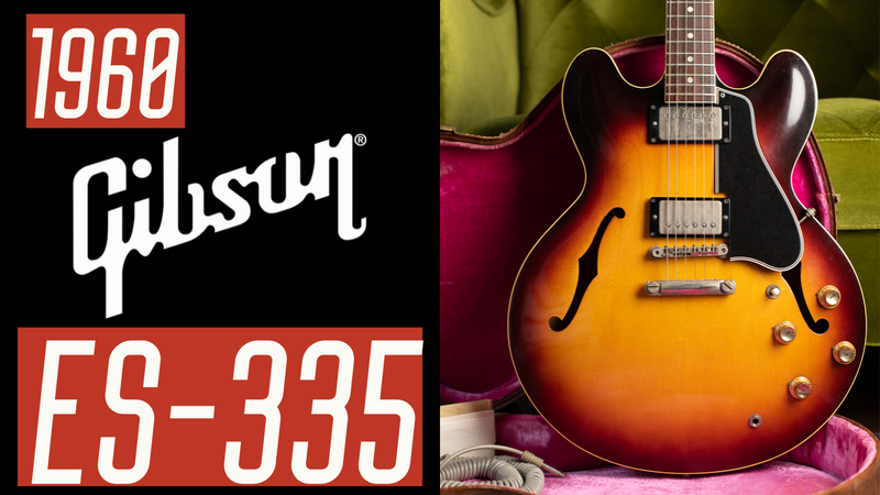 1960 Gibson ES-335 with factory installed out of phase pickups? On YouTube