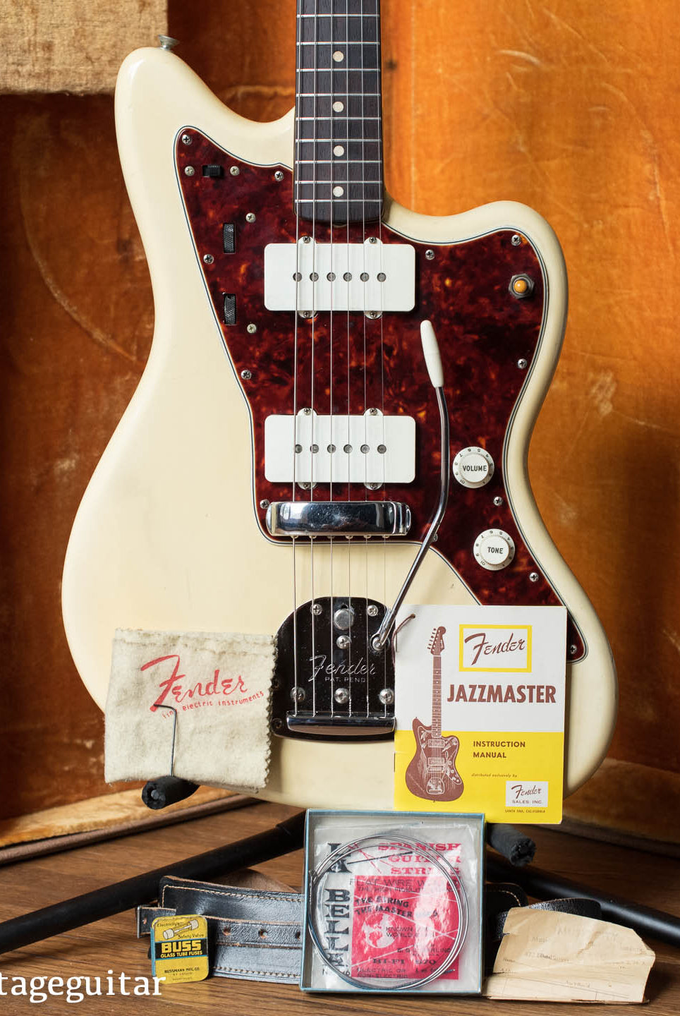 Vintage 1960 Fender Jazzmaster Blond Blonde guitar