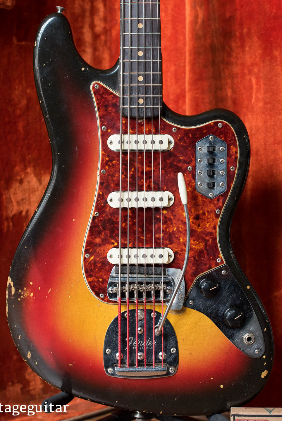 1963 Fender VI Bass 6 guitar