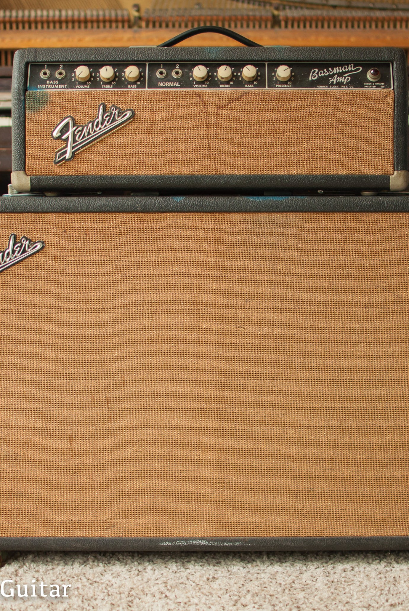 Vintage 1964 Fender Bassman guitar Amp Amplifier 6G6-B