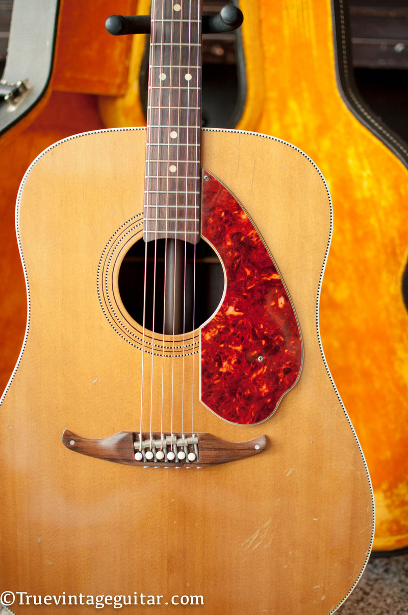 Vintage 1964 Fender King Brazilian Rosewood acoustic guitar
