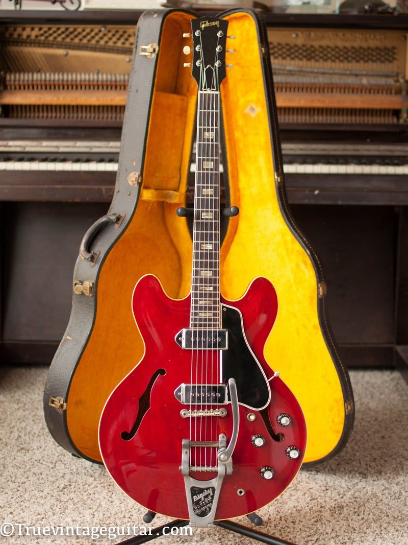 Vintage 1964 Gibson ES-330 red electric guitar