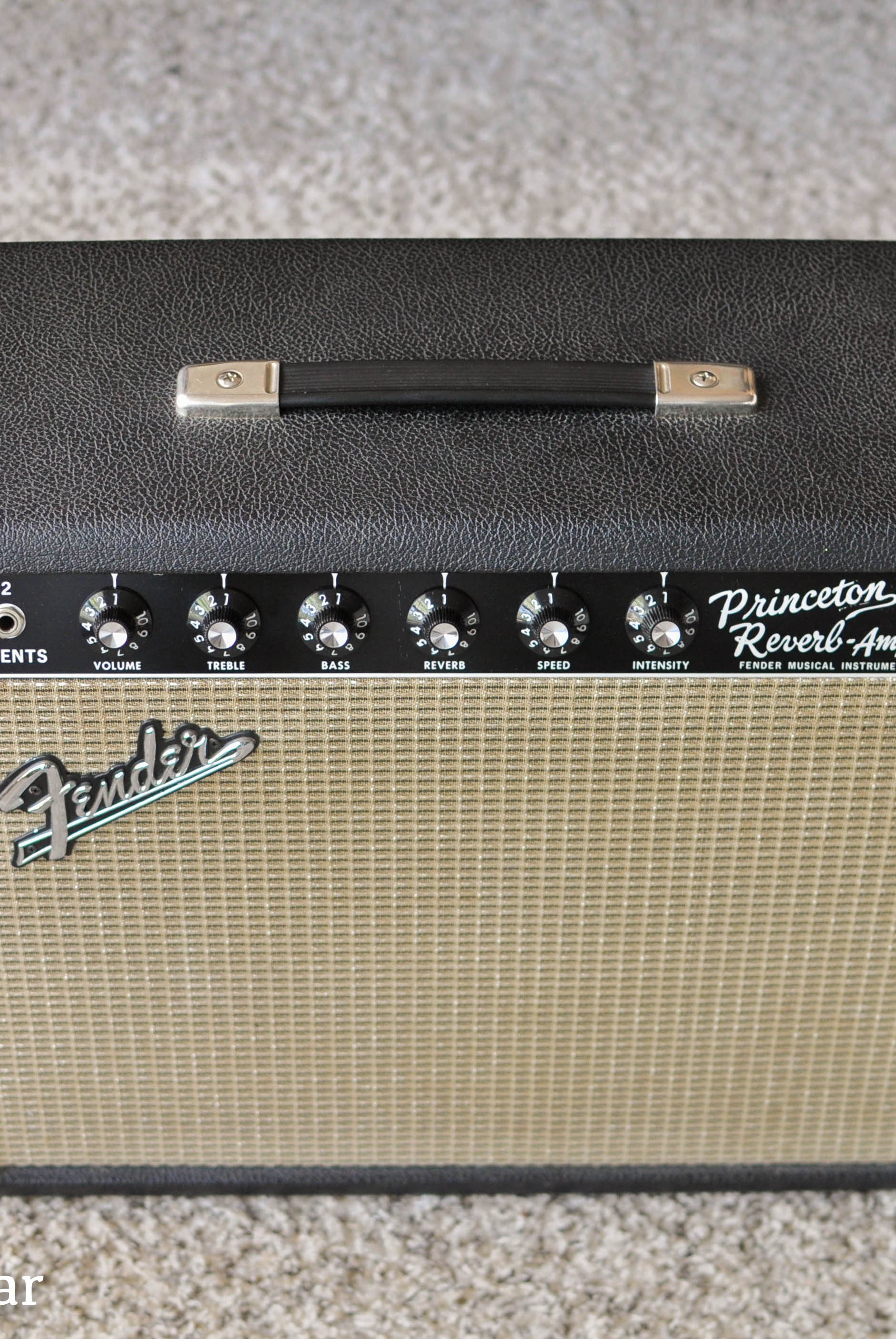 Fender Princeton Reverb guitar amp vintage 1965