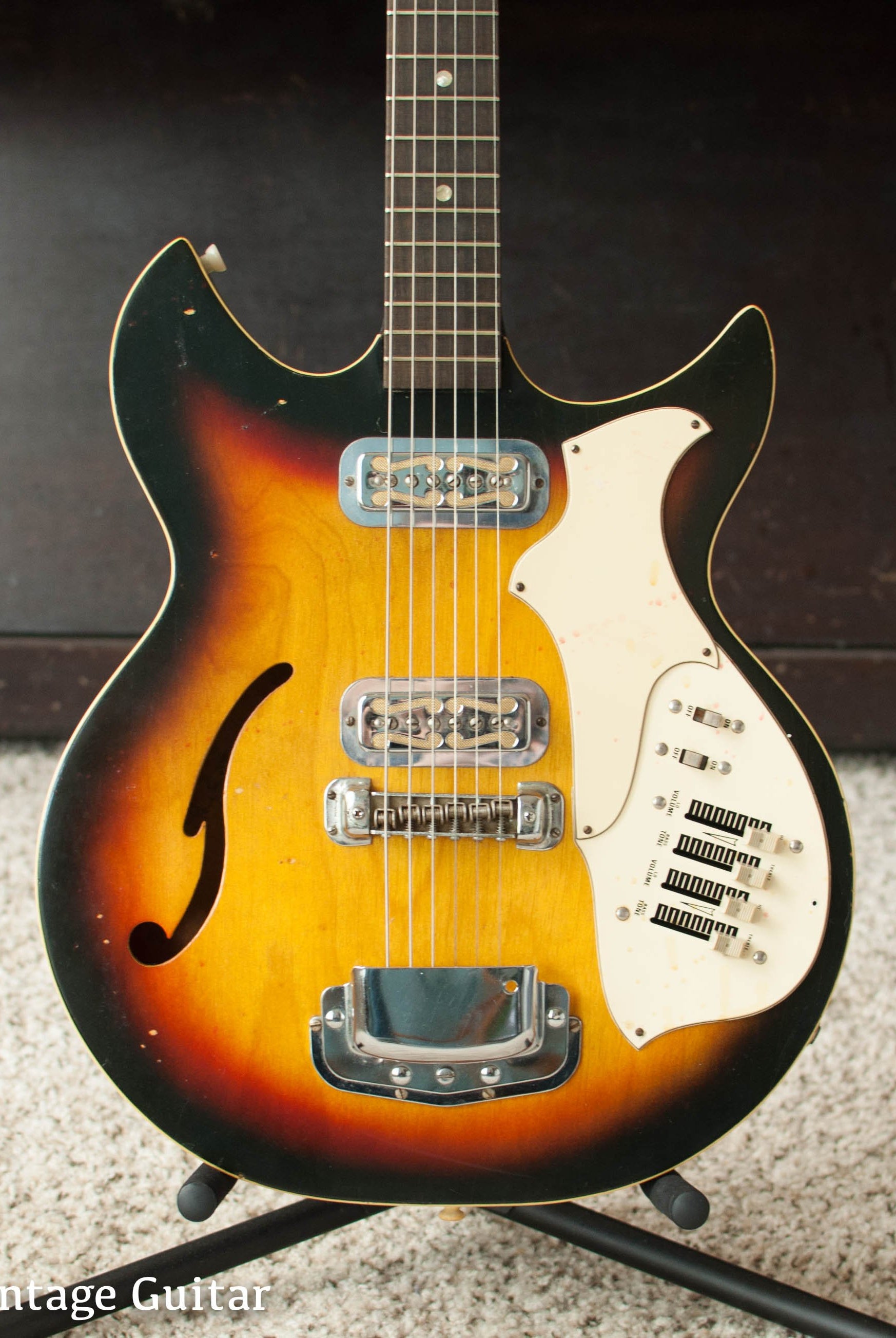 Vintage Chicago Made Harmony/Silvertone/Kay Electric Guitars