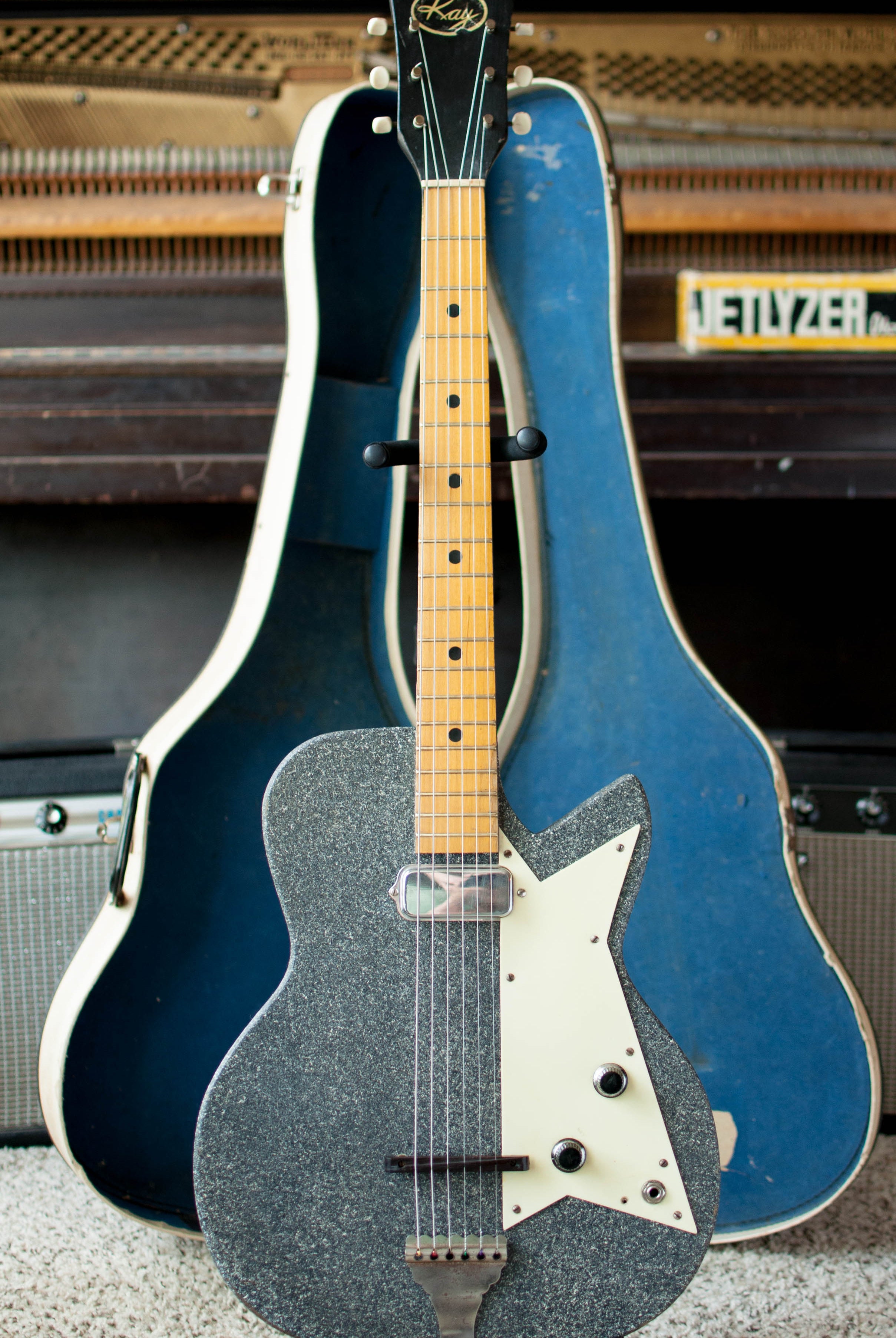 Vintage 1959 Kay Sizzler electric guitar