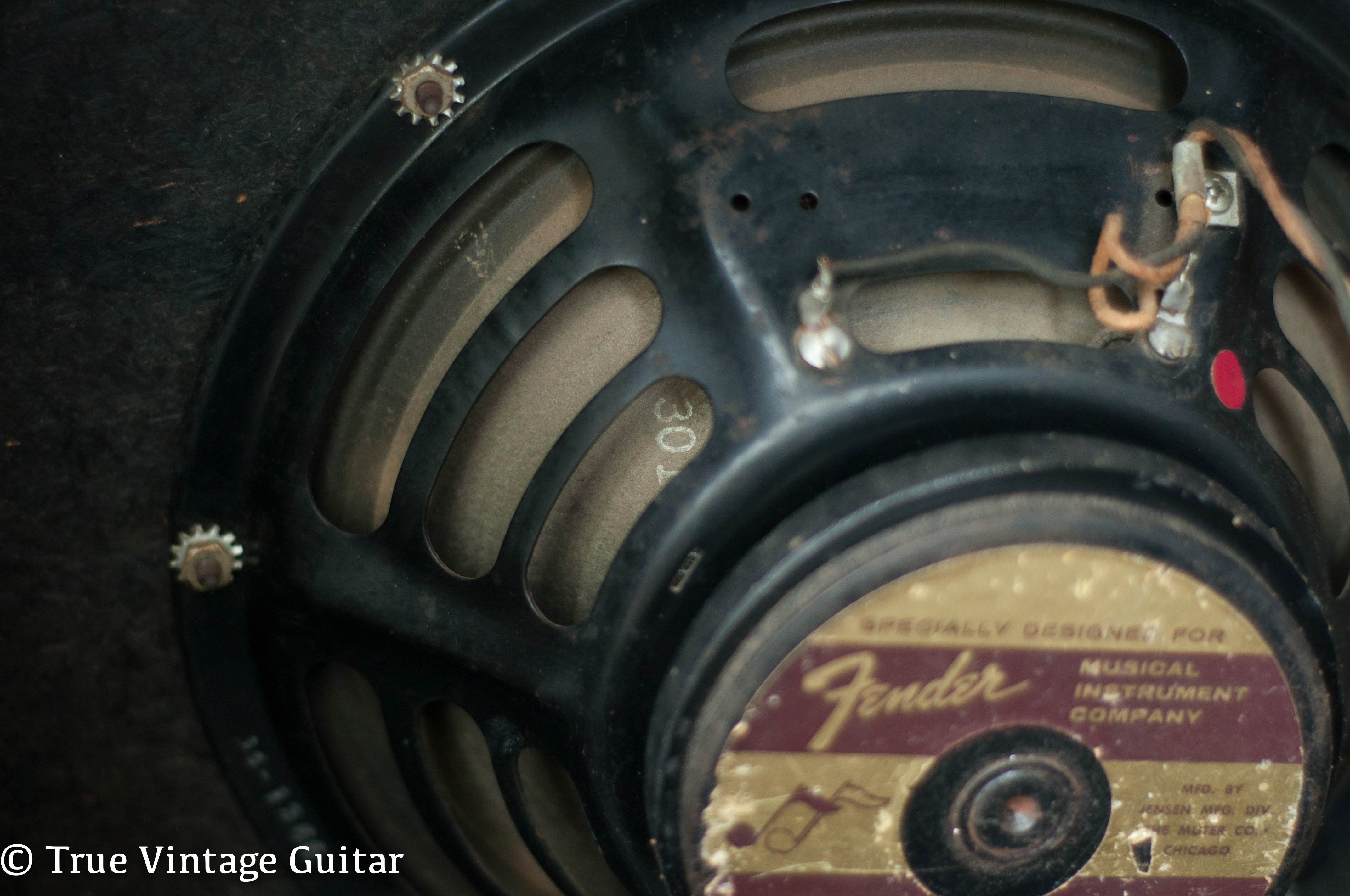 Vintage Fender Princeton Reverb: replacement speakers