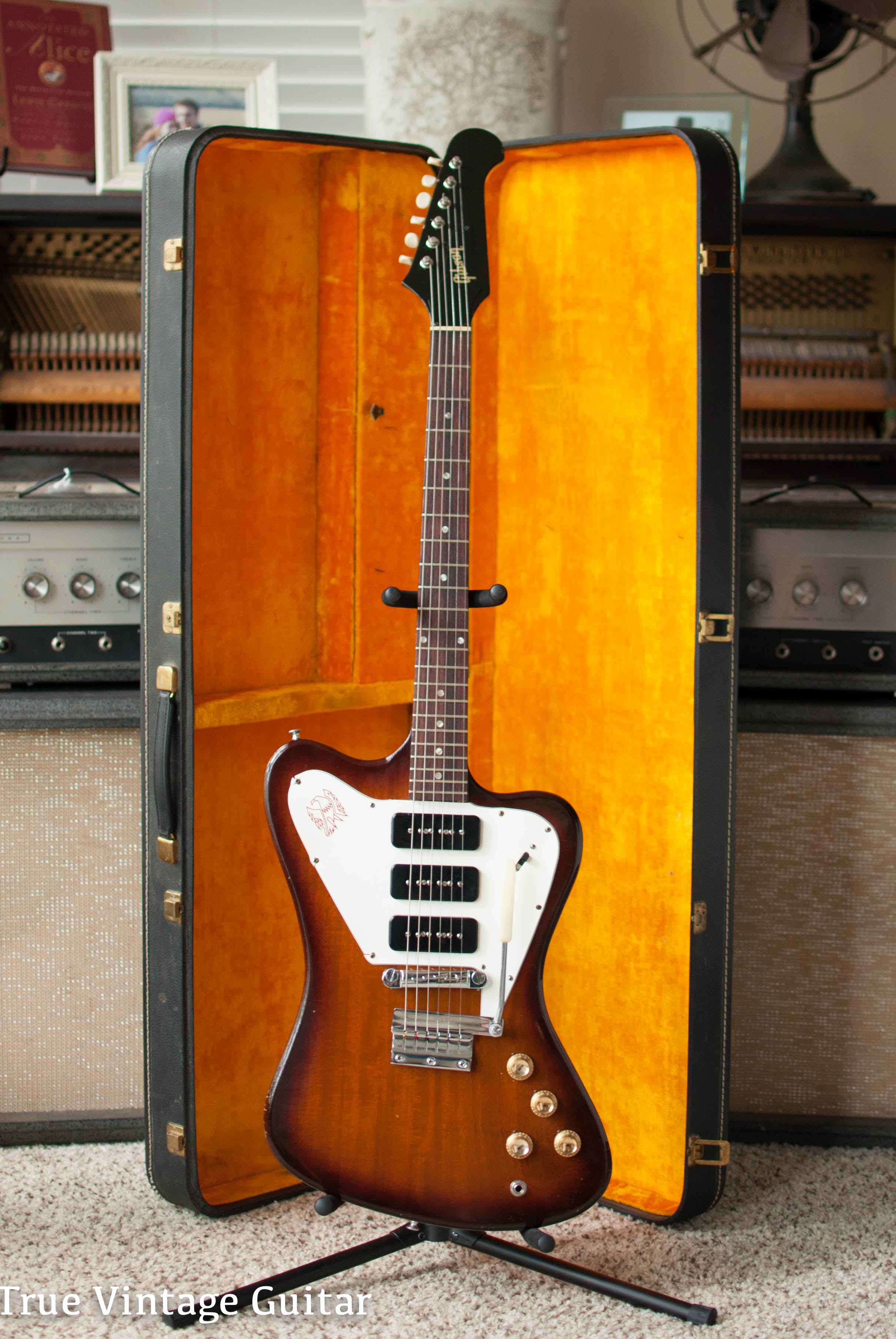 Vintage 1966 Gibson Firebird III electric guitar