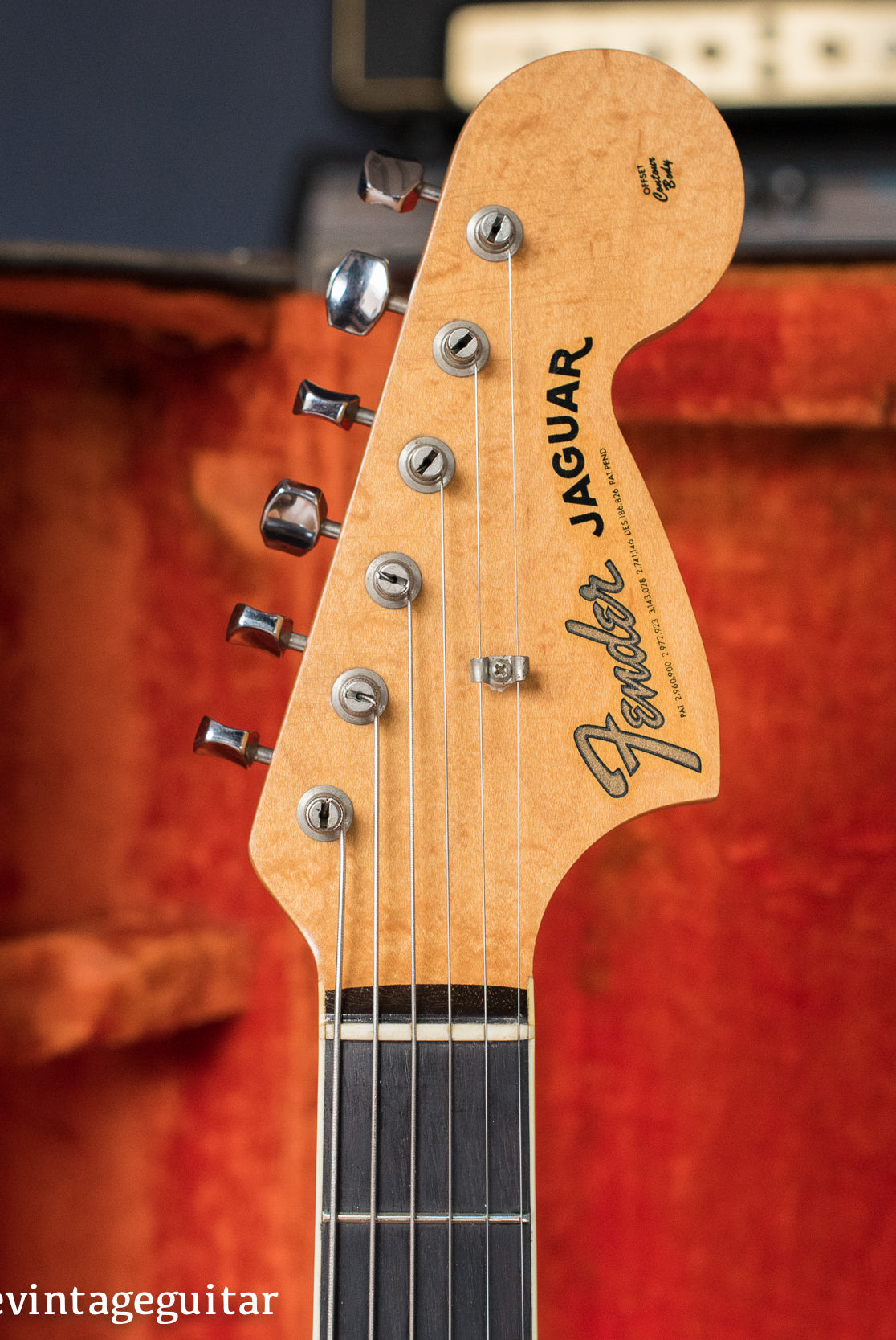 Vintage 1966 Fender Jaguar electric guitar