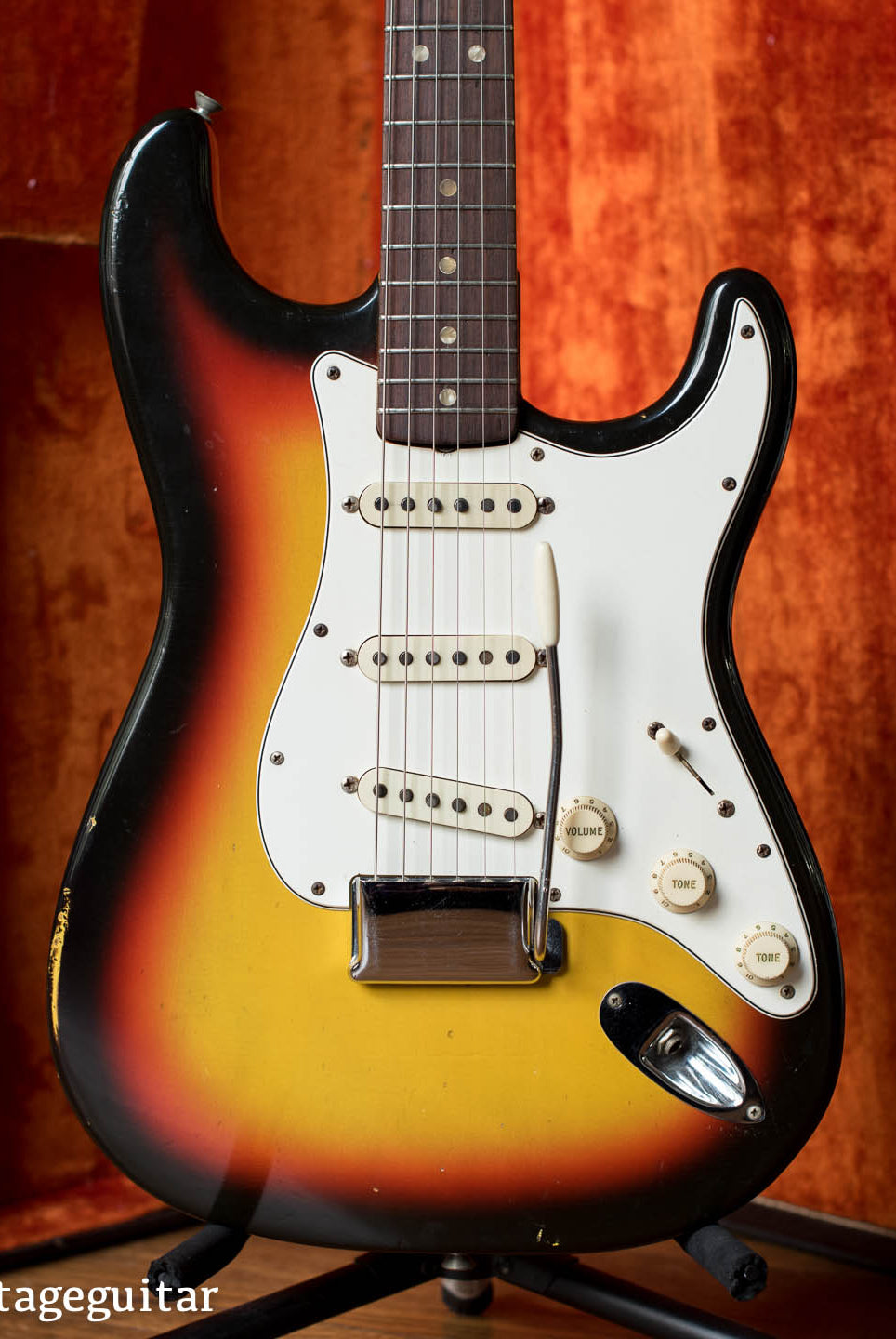 Vintage 1966 Fender Stratocaster guitar