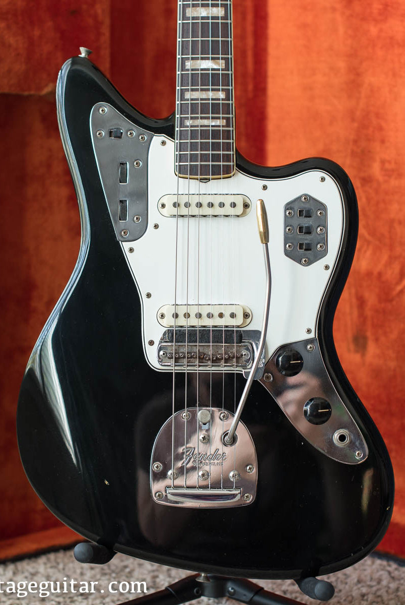 Vintage 1966 Fender Jaguar factory Black