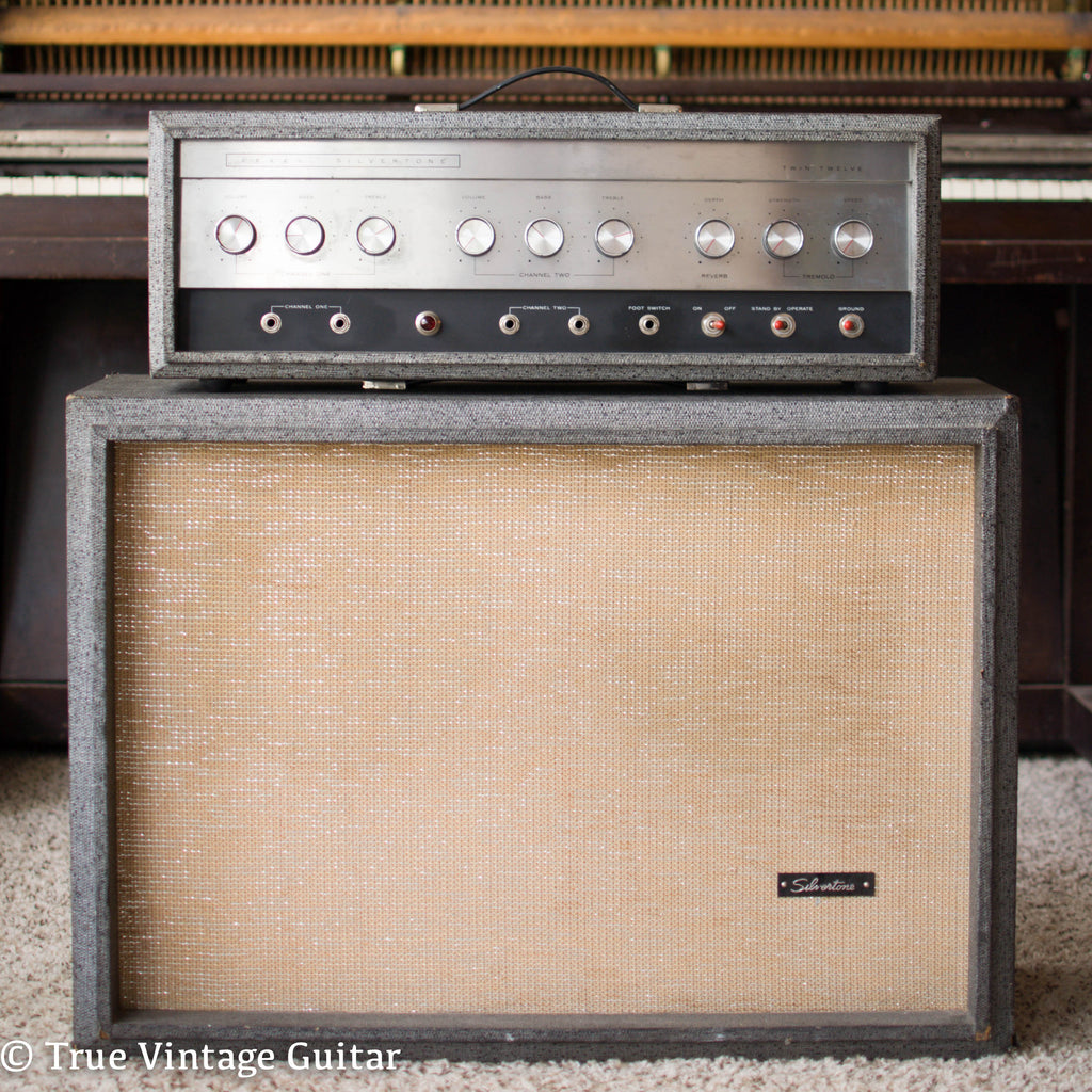 Silvertone twin deals twelve