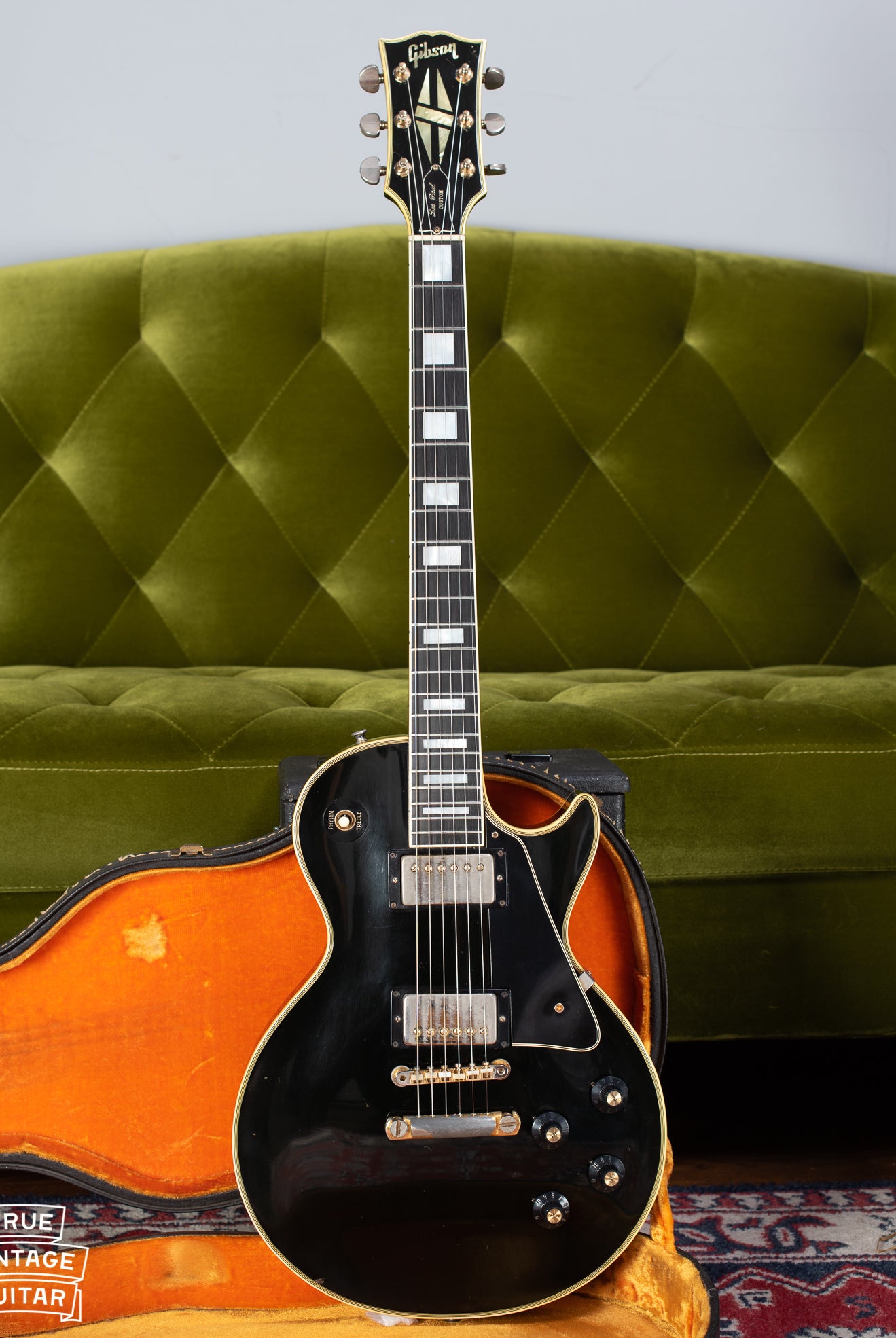 1968 Gibson Les Paul Custom electric guitar