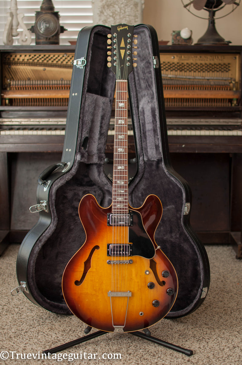 Gibson ES-335-12 1968 electric guitar with 12 strings.
