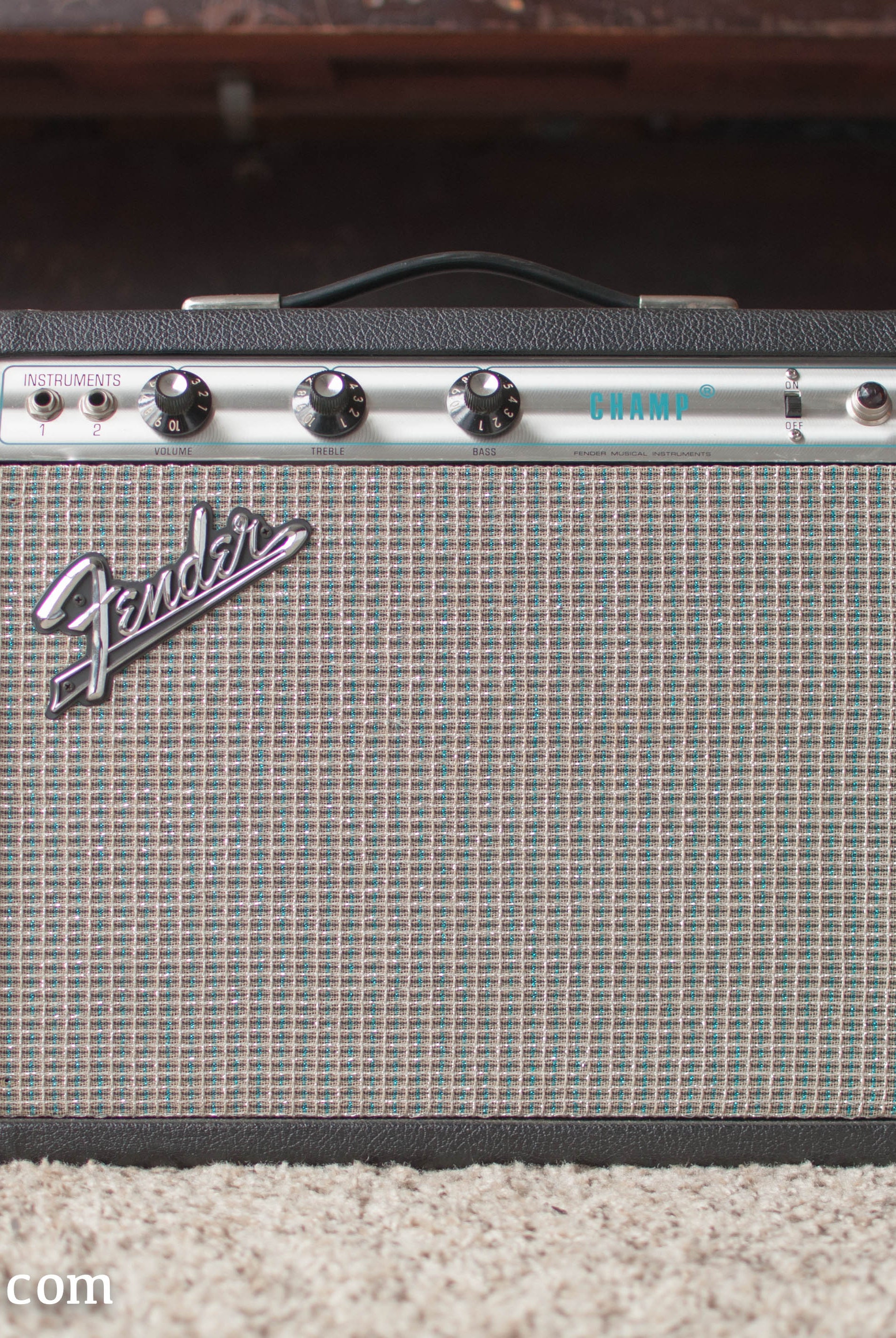 vintage 1971 Fender Champ amplifier