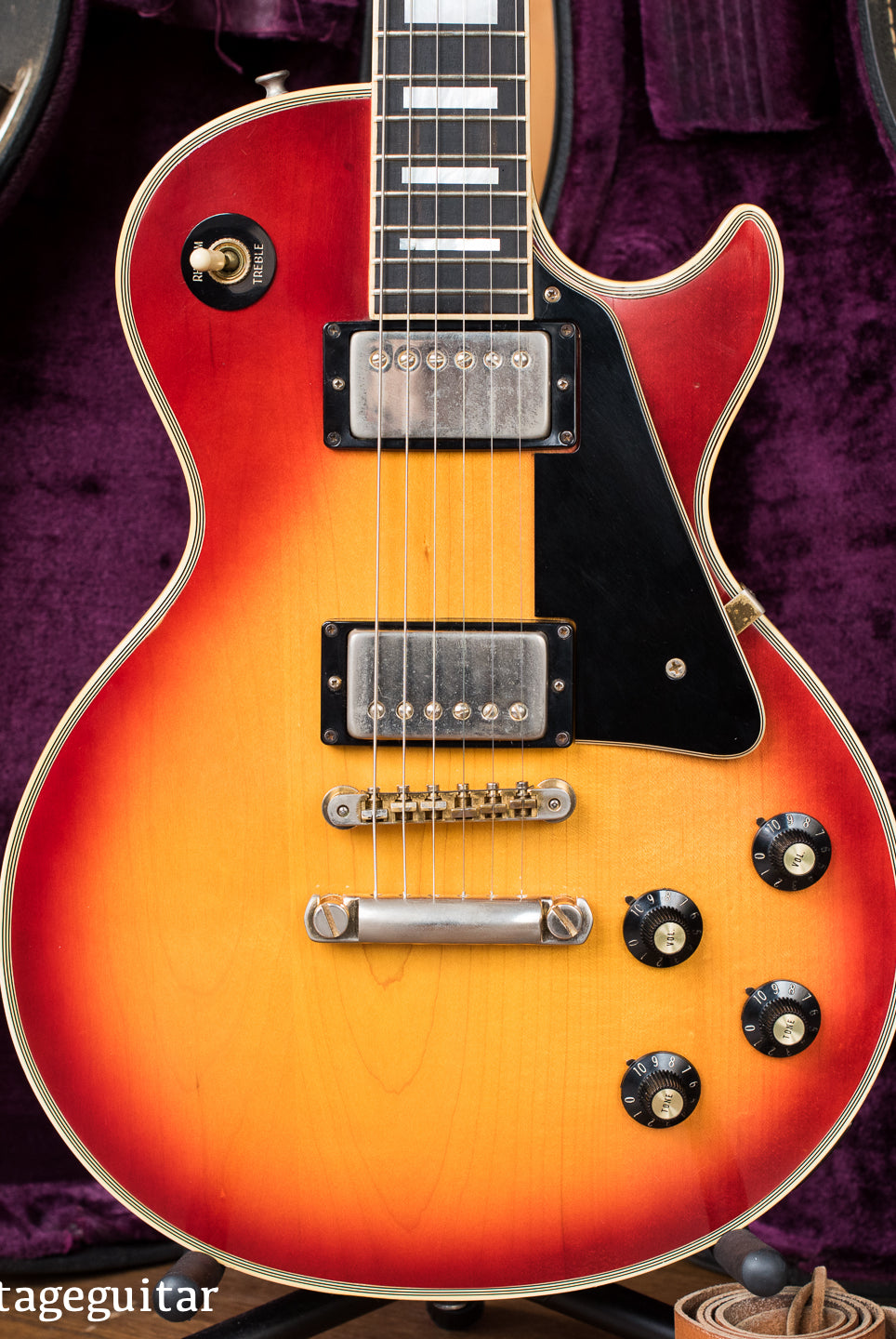 1974 Gibson Les Paul Custom guitar