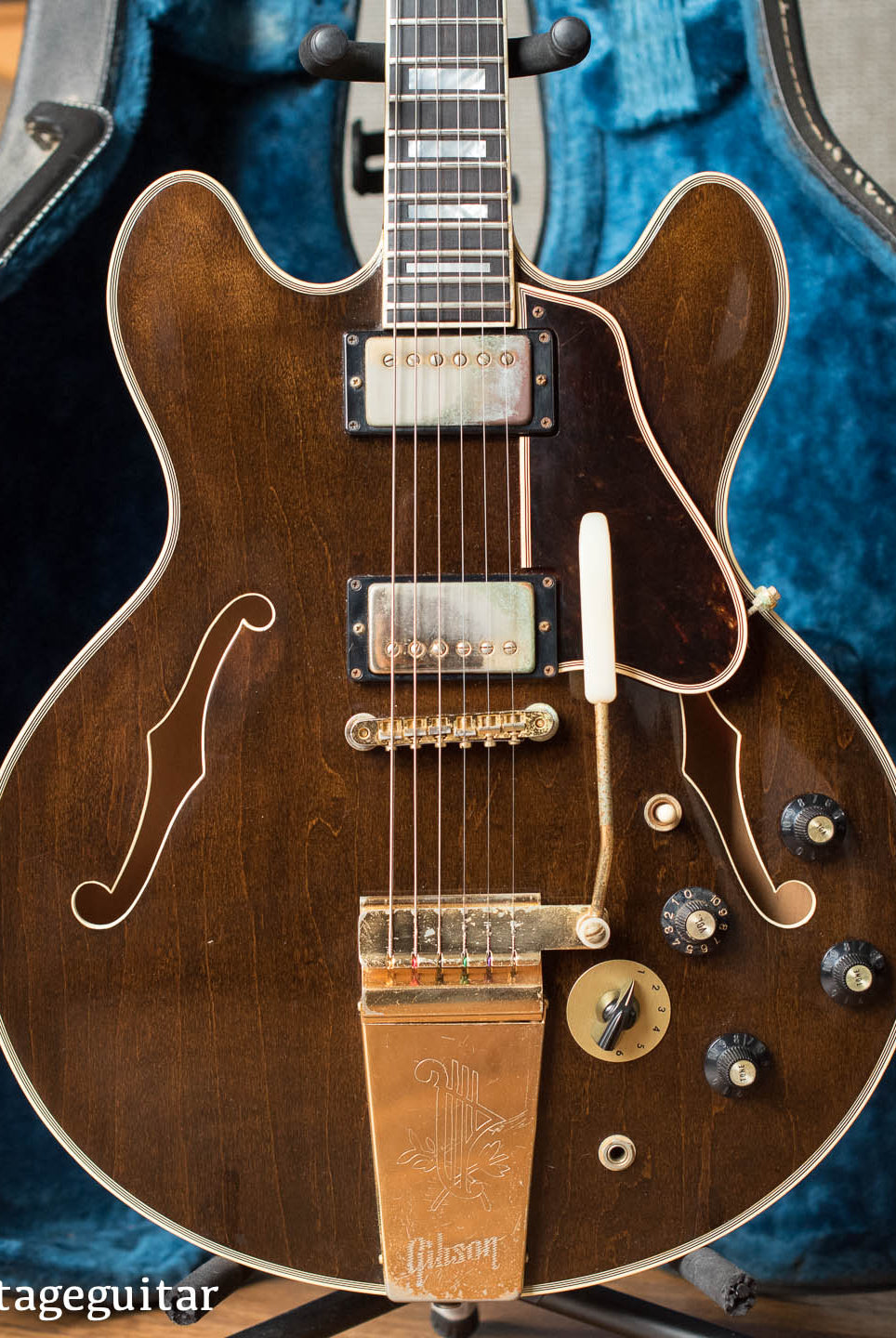 1976 Gibson ES-355 TDW Walnut electric guitar