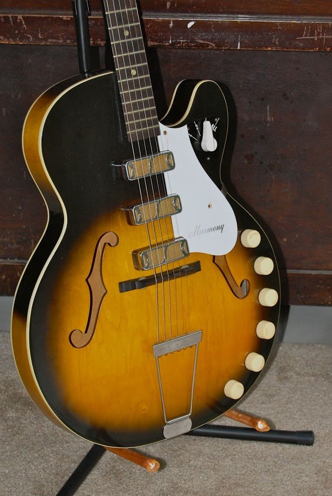 1963 Harmony Rocket H59 with 3 Rowe Industries DeArmond "Gold Foil" Pickups