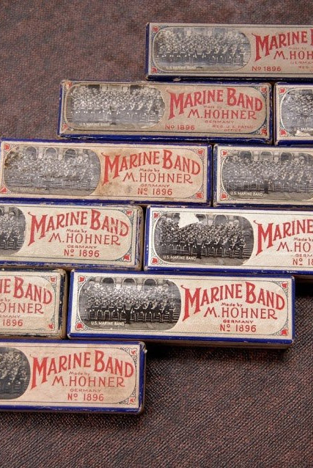 Prewar Hohner Marine Band Harmonicas