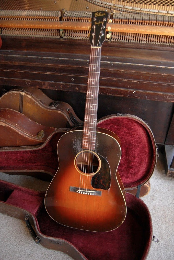 1943 Gibson J-45: All Mahogany, All blues