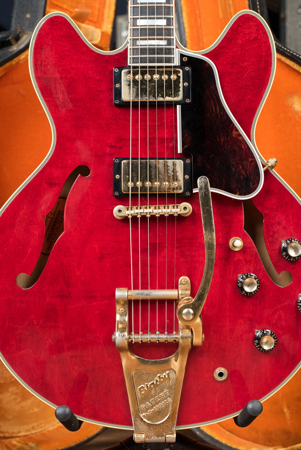 Vintage 1967 Gibson ES-355 TDC mono, Bigsby, Grovers, custom