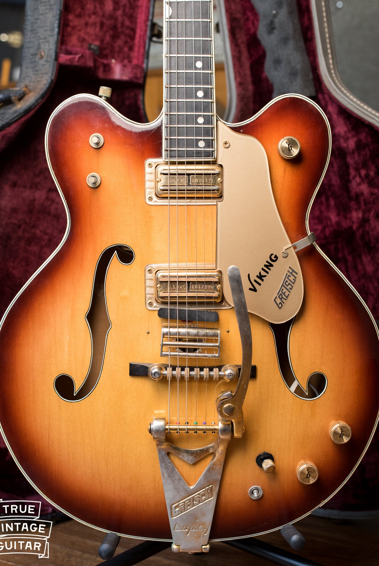 Vintage 1967 Gretsch 6187 Viking electric guitar