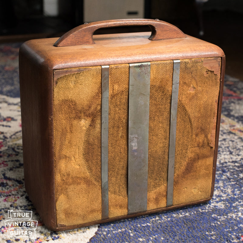 Vintage 1946 Fender Deluxe Amplifier Woody
