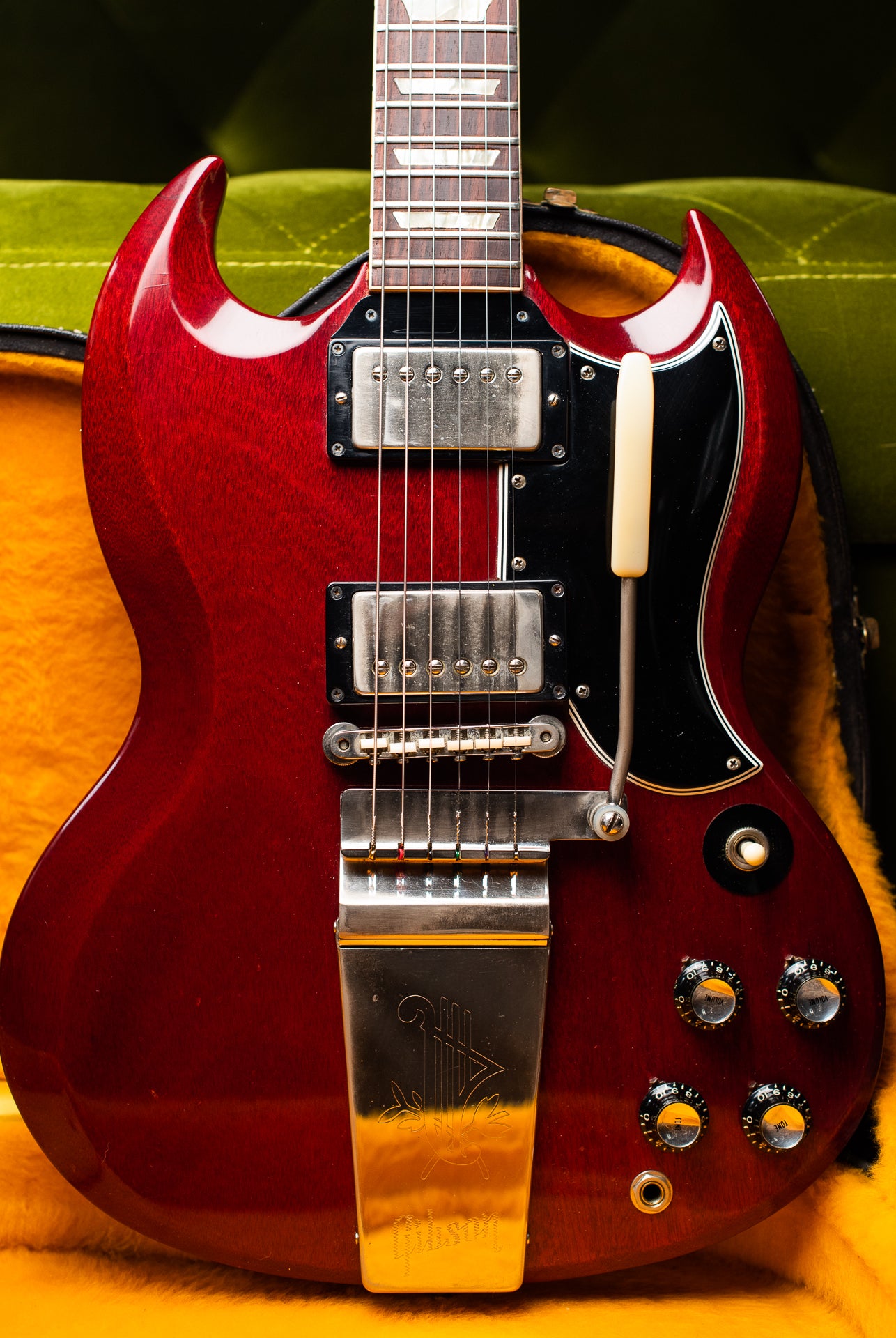 1965 Gibson SG Standard red guitar