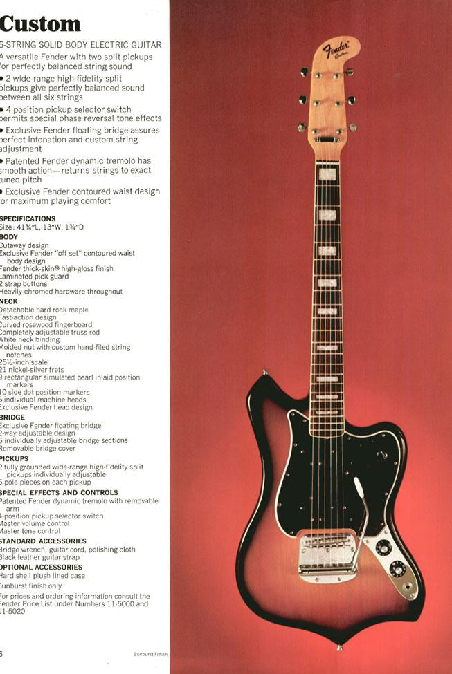 Fender Custom Maverick vintage guitar