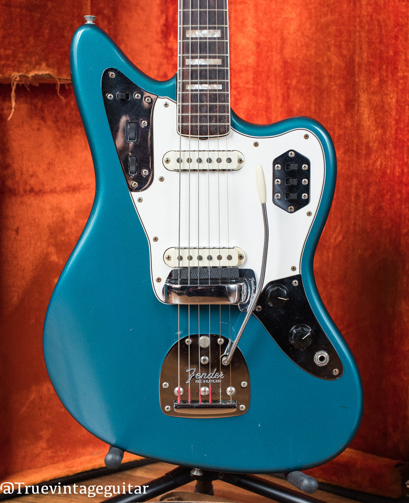 Fender Jaguar 1966 Blue guitar vintage original