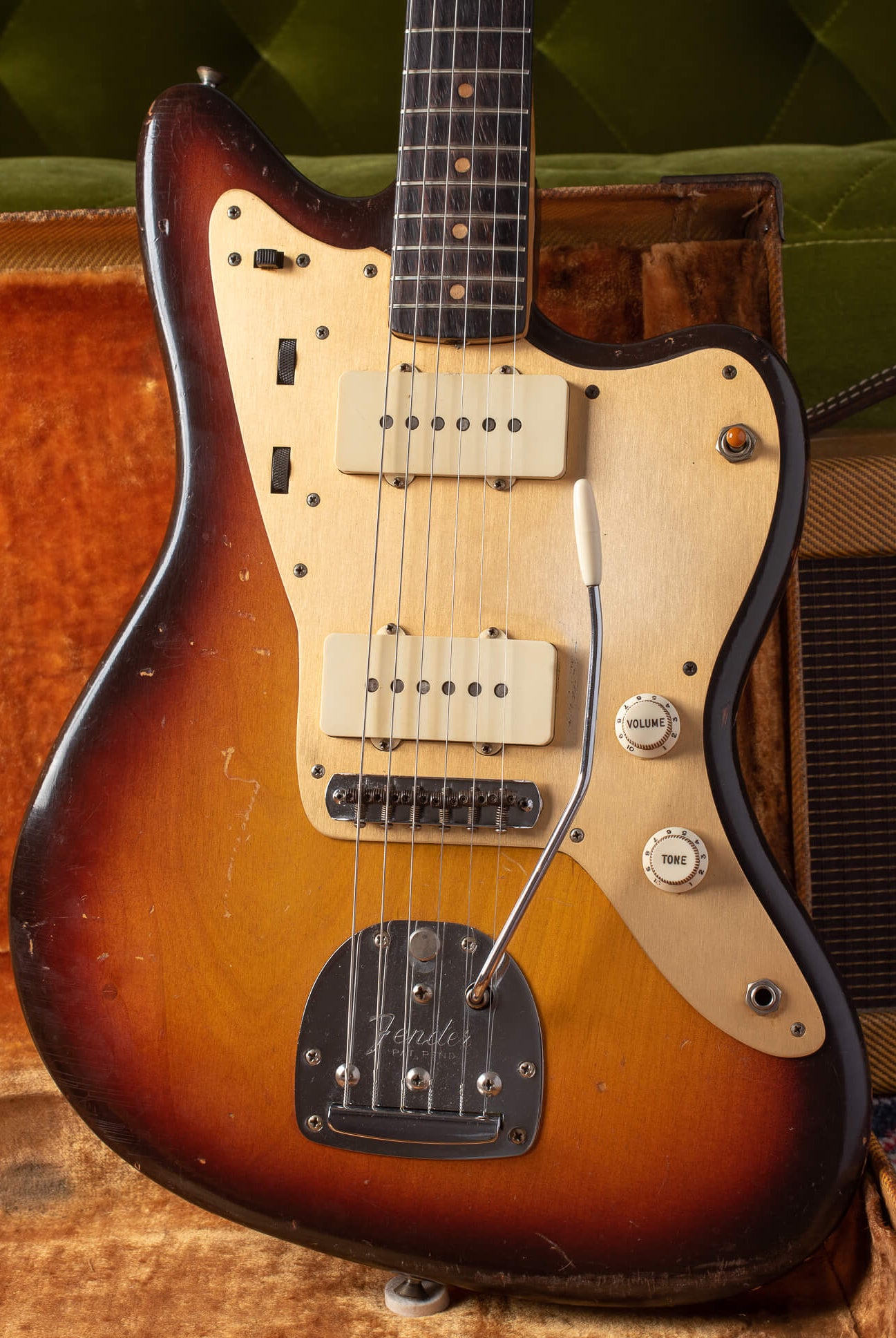 1959 Fender Jazzmaster with gold pickguard