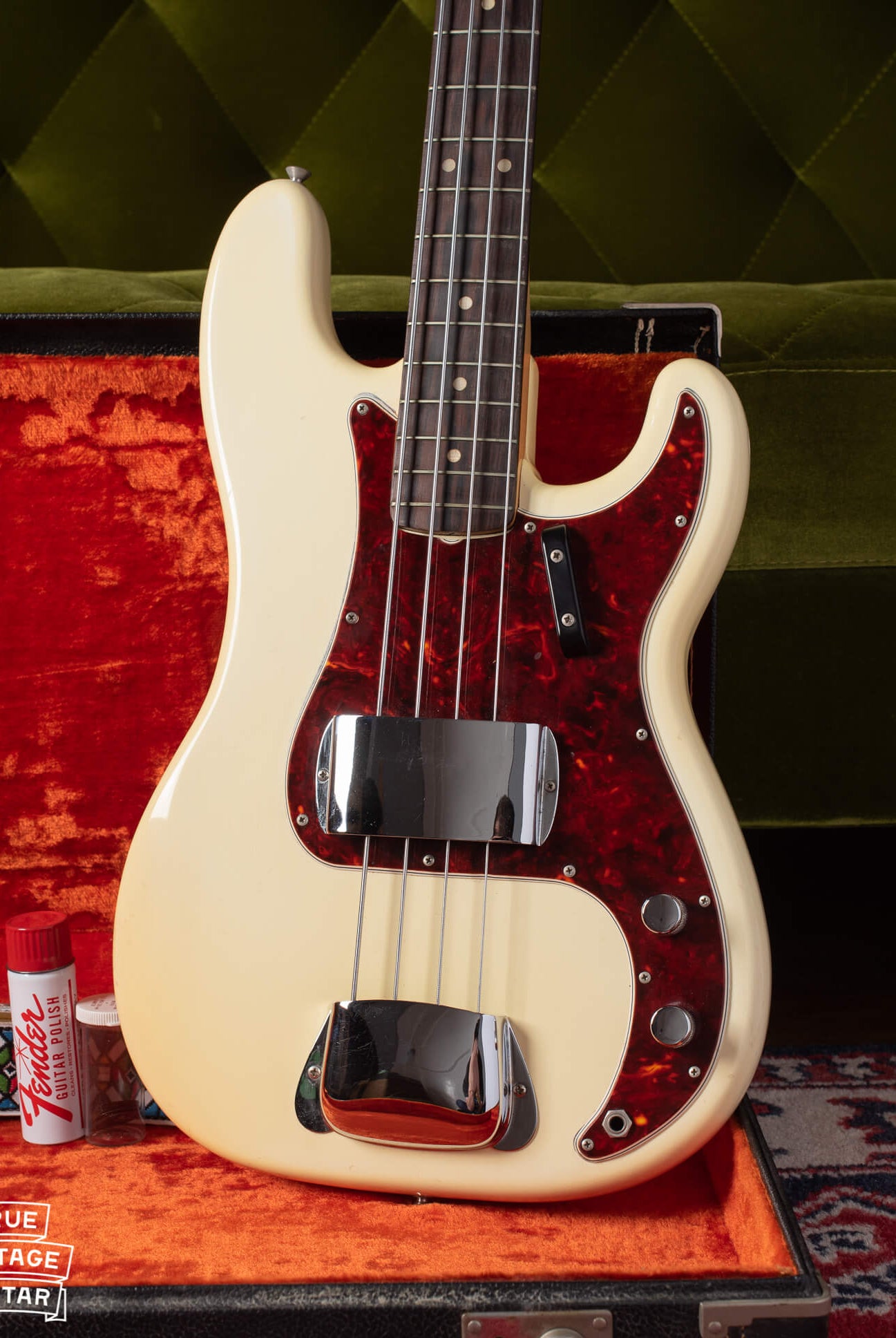 1965 Fender Precision Bass Olympic White