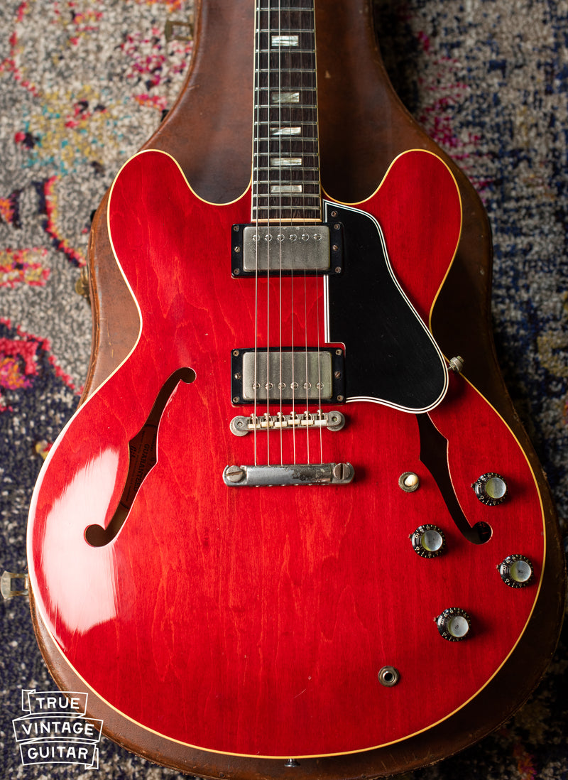 Gibson ES-335 1963 guitar in Cherry Red finish