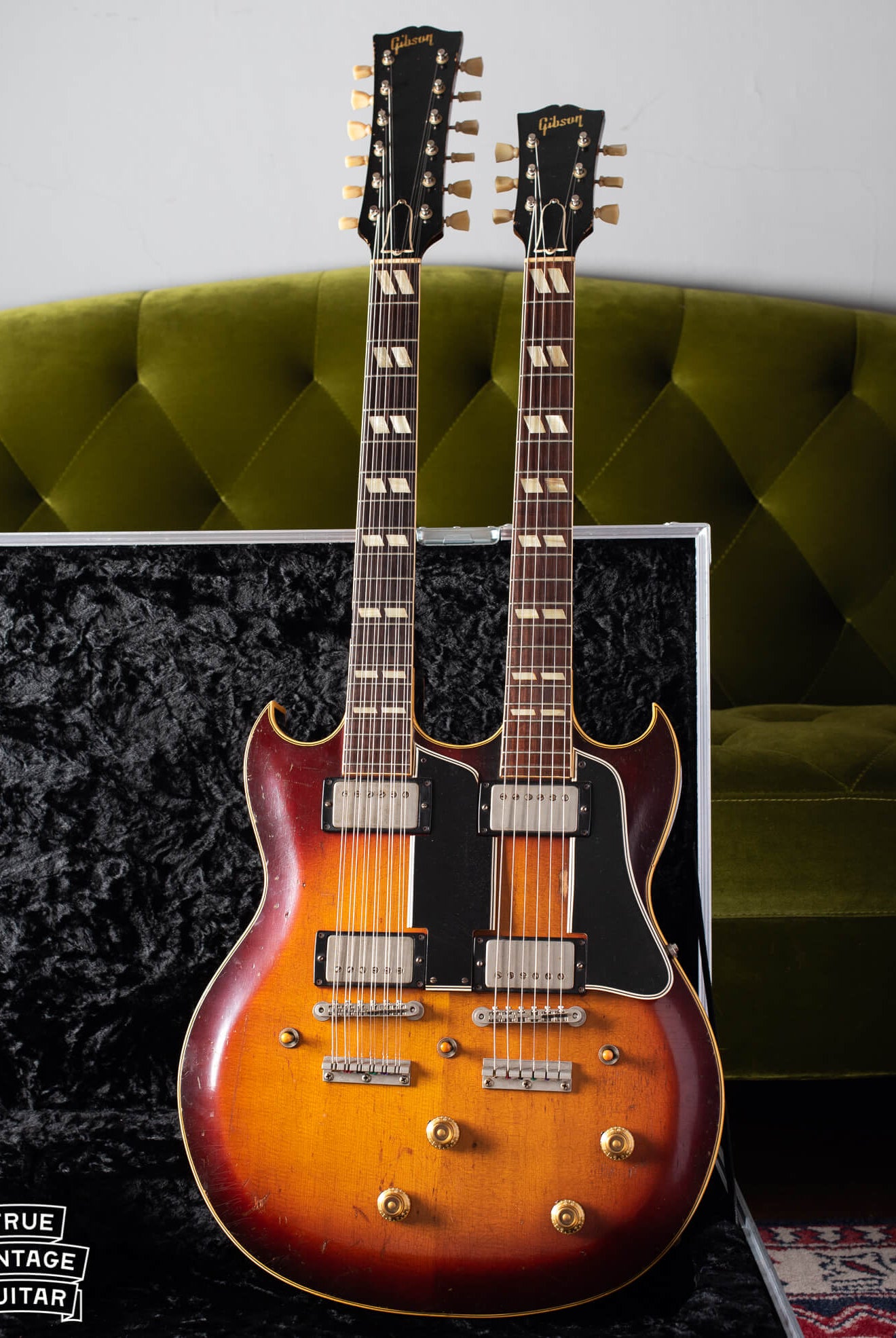 Gibson collector buys 1959 Gibson doubleneck guitar