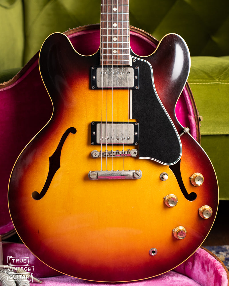 Gibson ES-335 1960 guitar, how to date a Gibson ES-335, Gibson ES-335 values
