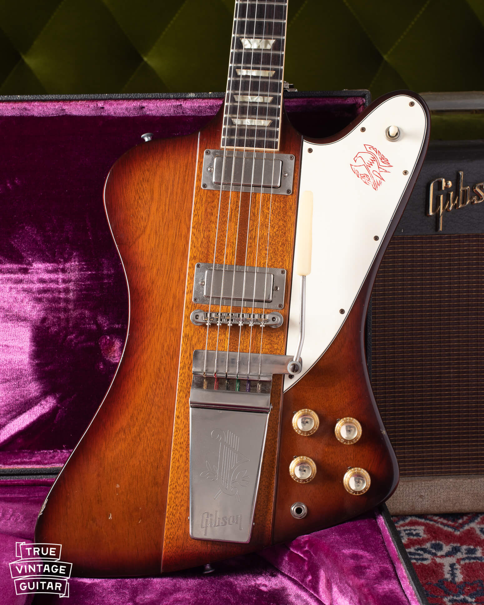Gibson Firebird V 1964 neck through reverse body style