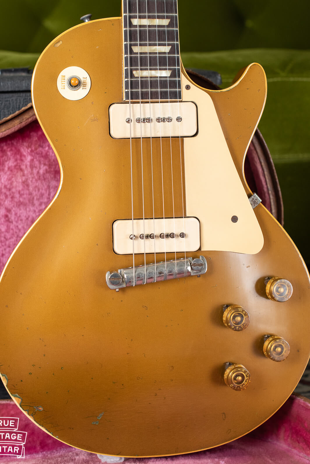Gibson guitar collector for Gibson Les Paul 1954 goldtop guitars